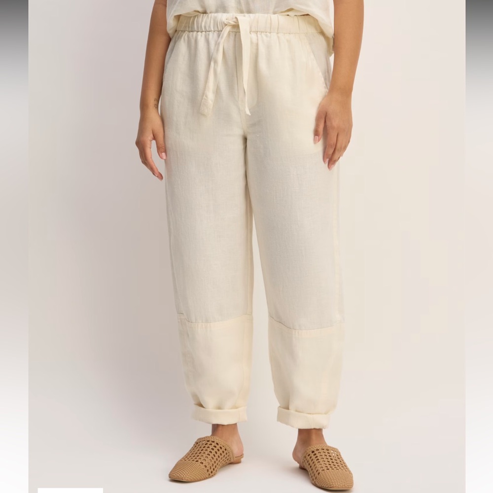Everlane Pull-on Linen Pants(10) - Picture 2 of 10